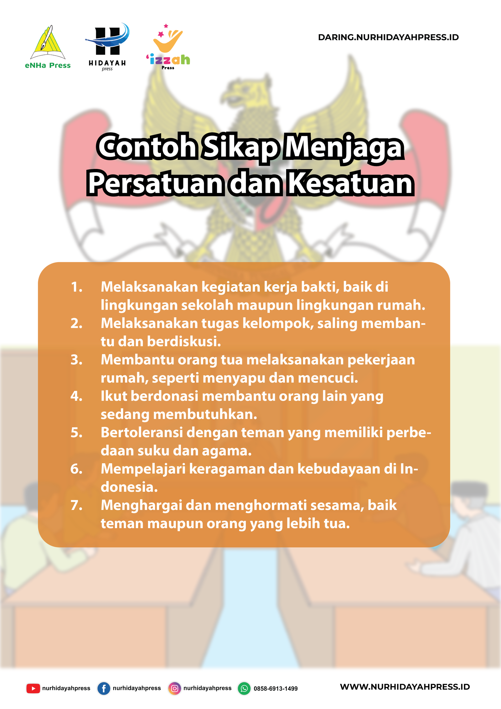 Contoh Sikap Menjaga Persatuan dan Kesatuan - Daring Nur Hidayah Press